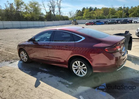 2016 Chrysler 200 Limited from USA, damaged, VIN 1C3CCCAB5GN108430
